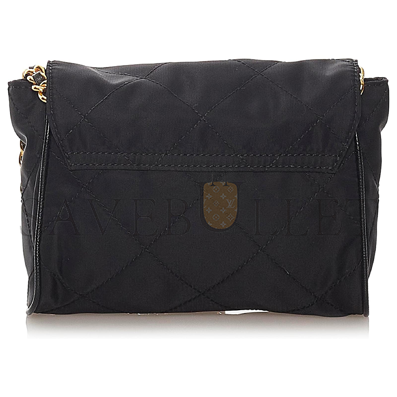 Pra*a re-nylon tessuto chain crossbody bag 1bd633 (23*18*6cm)